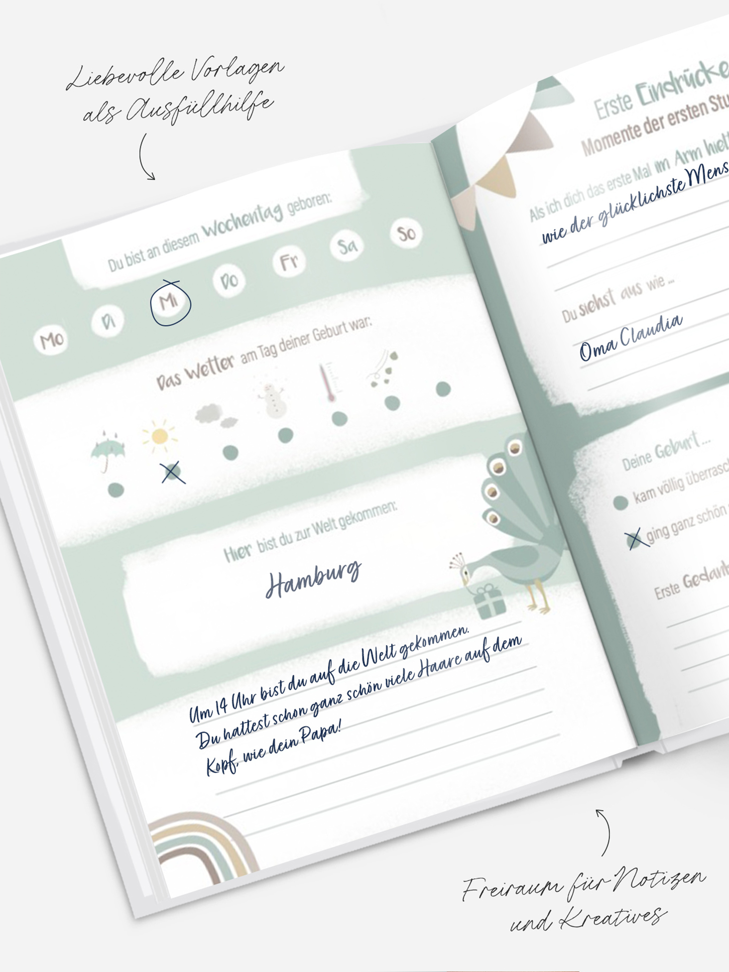Babytagebuch Babys erstes Jahr