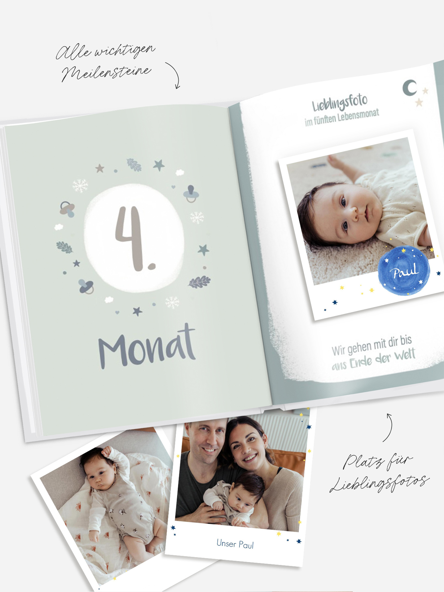 Babytagebuch Babys erstes Jahr
