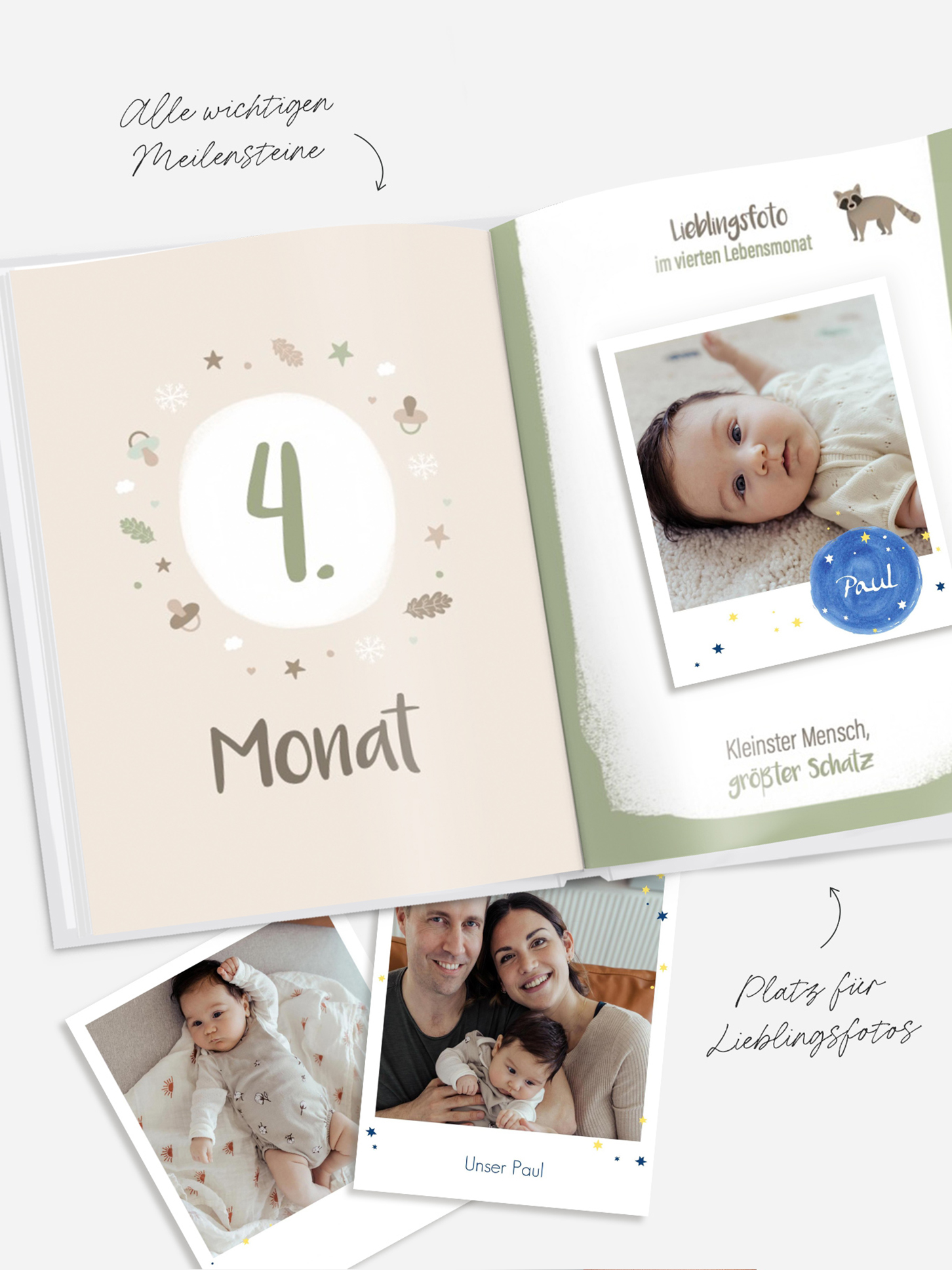 Babytagebuch Babys erstes Jahr