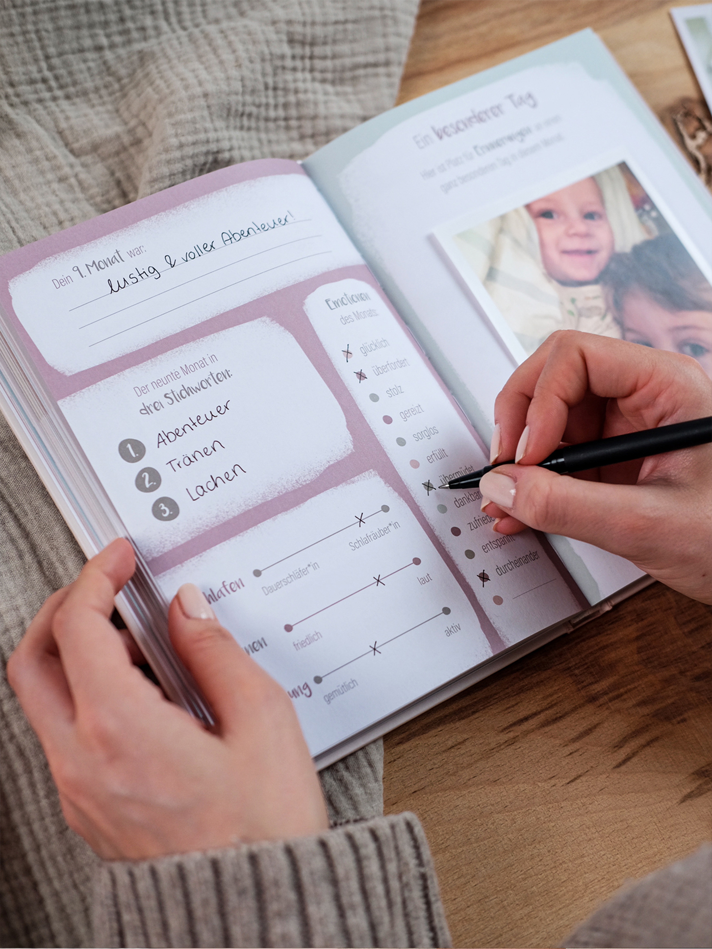 Babytagebuch Babys erstes Jahr