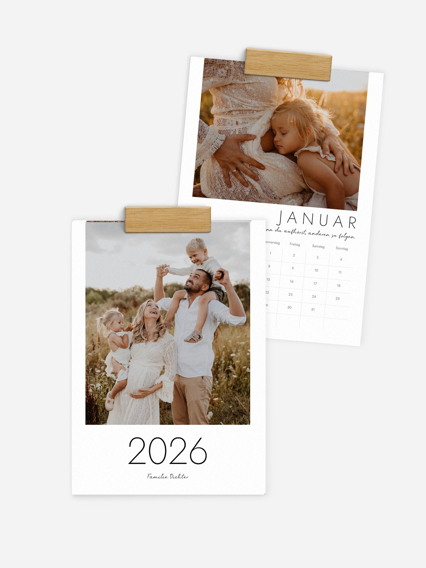 Wandkalender Erinnerungen