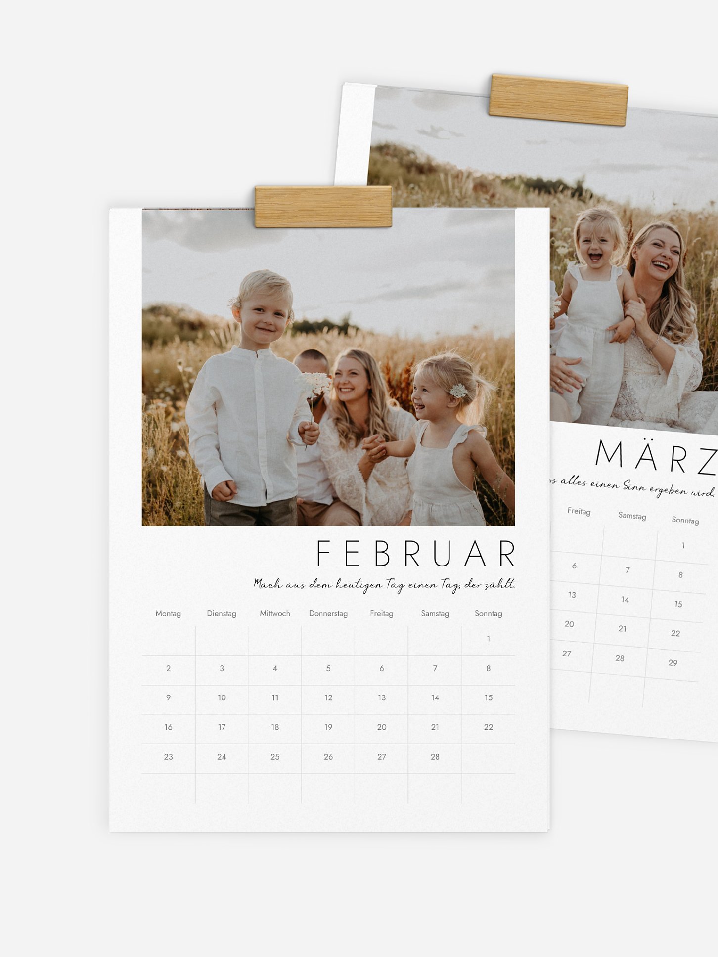 Wandkalender Erinnerungen