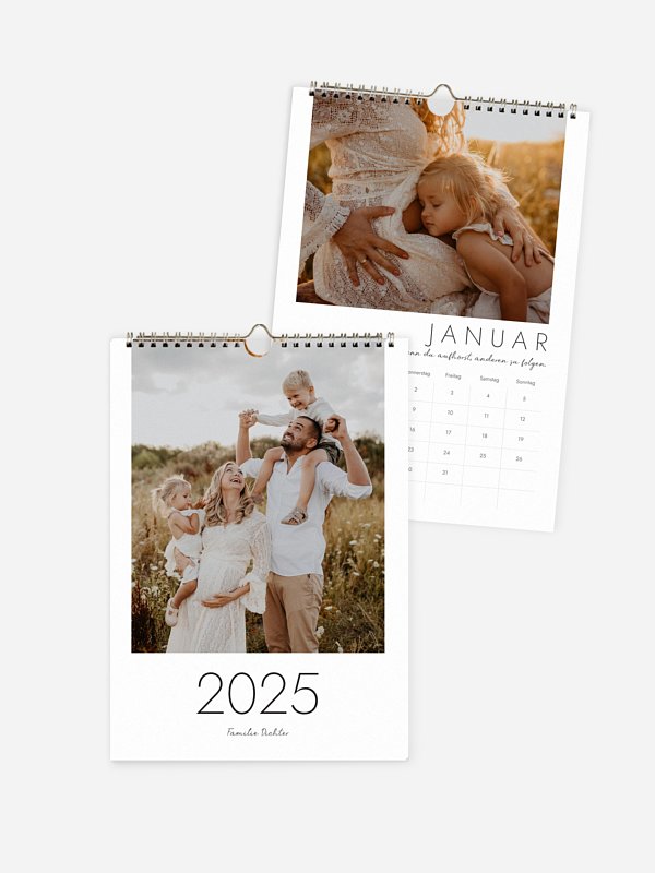 Wandkalender Erinnerungen