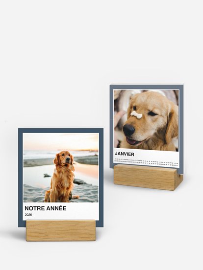 Calendrier Année colorée