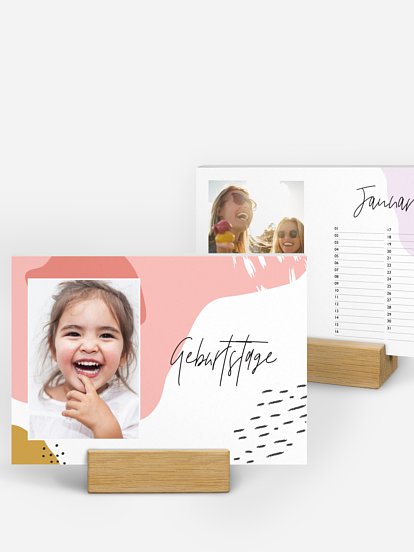 Geburtstagskalender Farbklecks