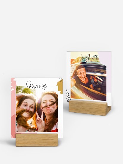 Porte-photos Souvenirs colorés