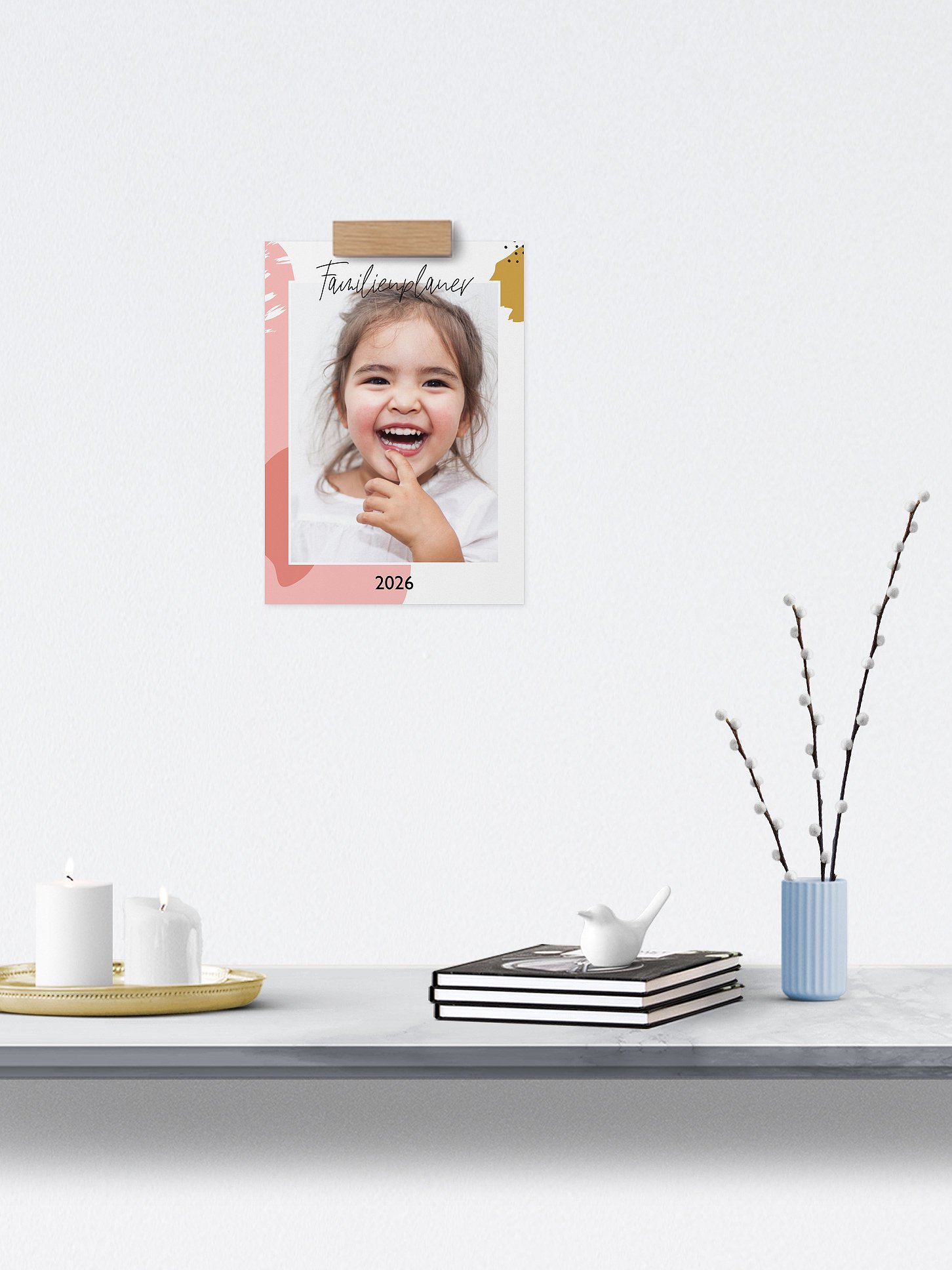 Familienkalender Farbklecks