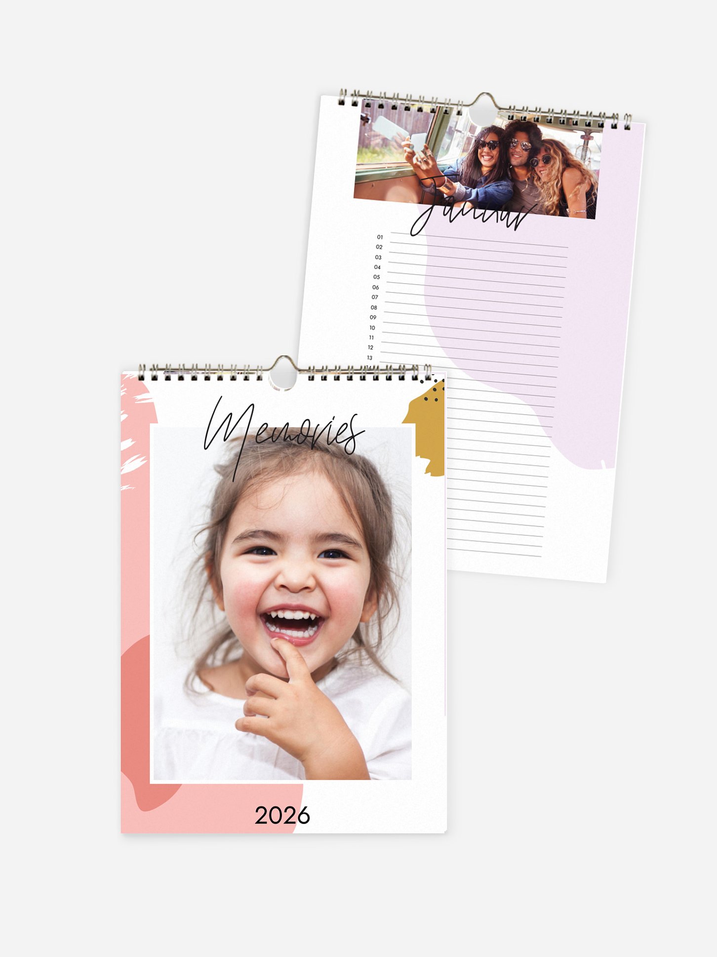 Geburtstagskalender Farbklecks