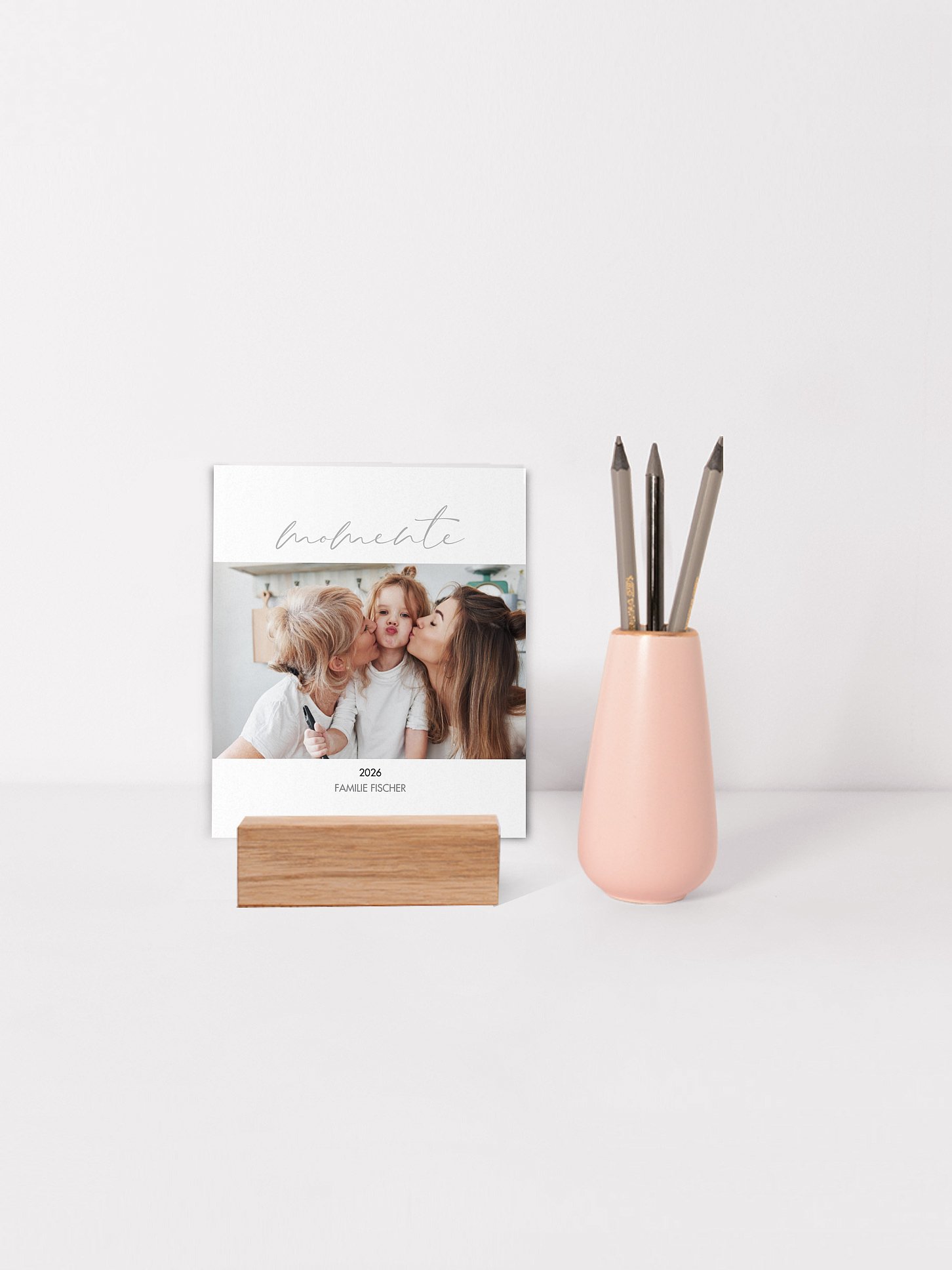 Tischkalender Gold Momente