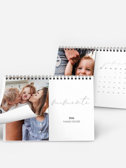 Tischkalender Gold Momente