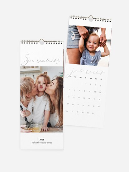 Calendrier mural Moments en or