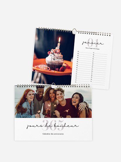 Calendrier anniversaire Rêvez grand I