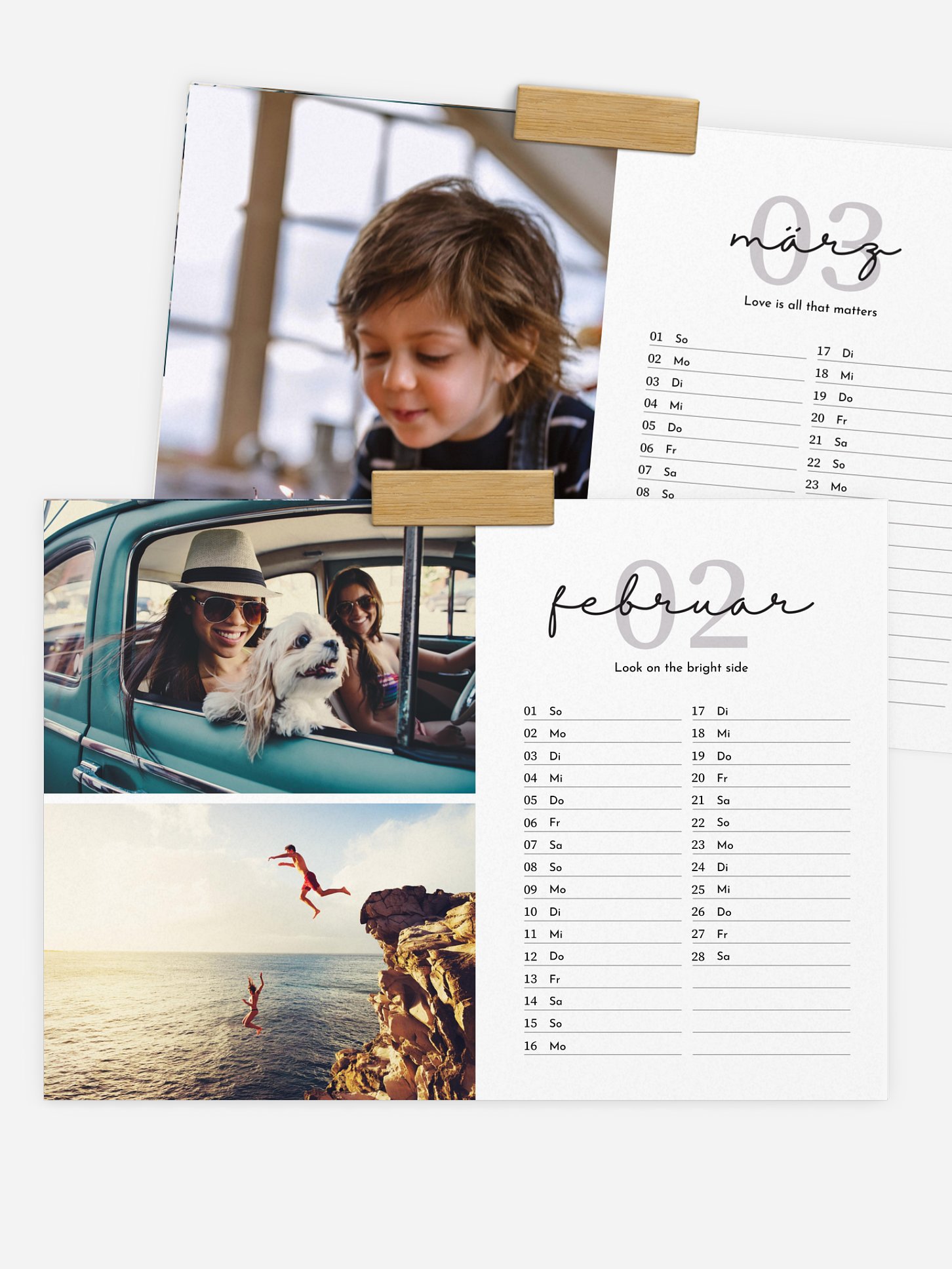 Wandkalender Dream Big