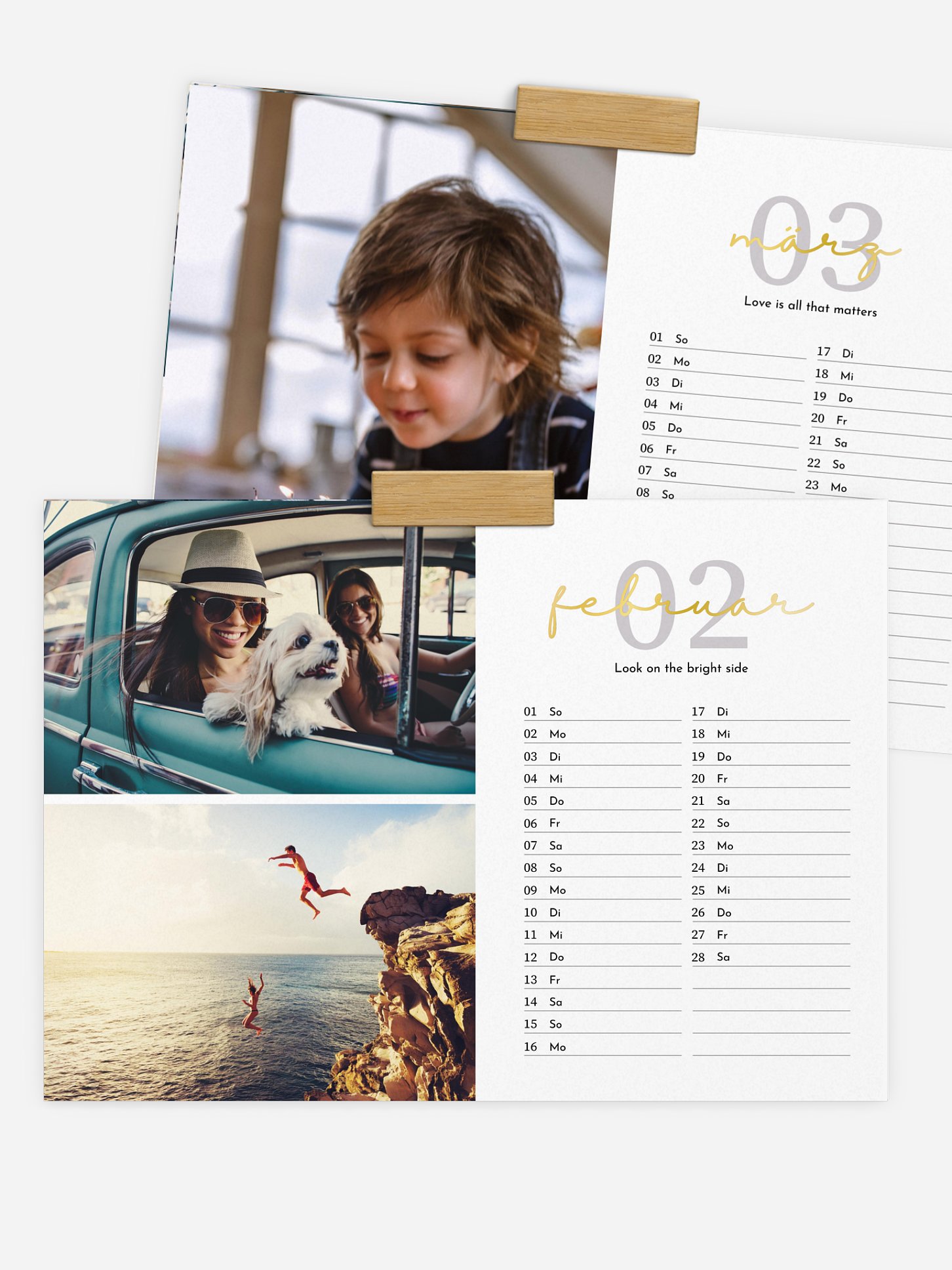 Wandkalender Dream Big
