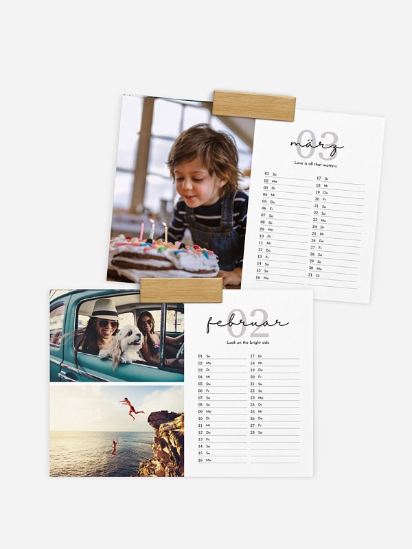 Wandkalender Dream Big