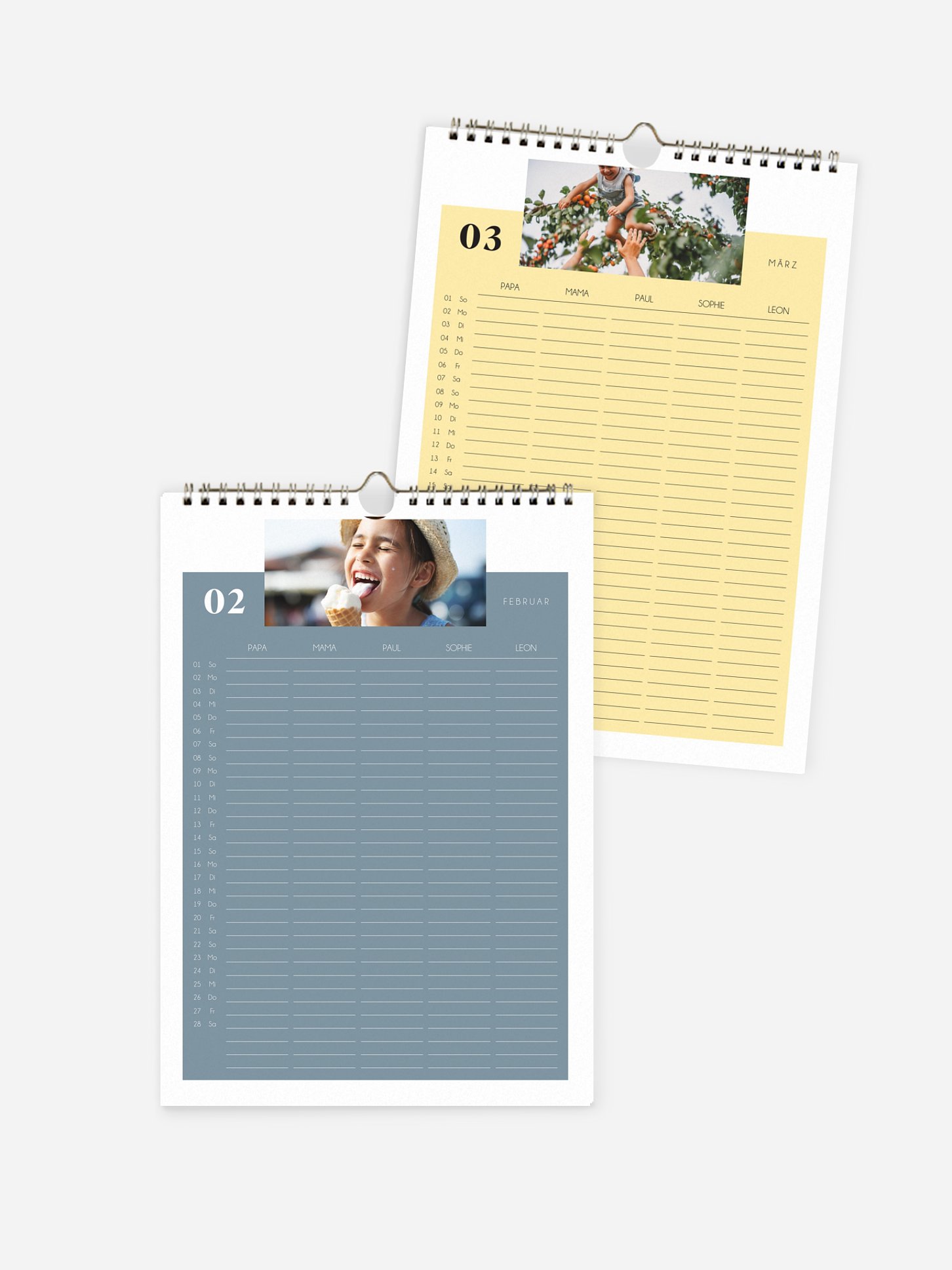 Familienkalender Happiness