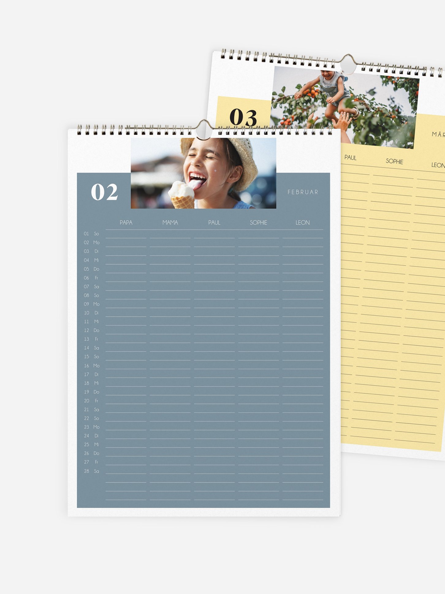 Familienkalender Happiness