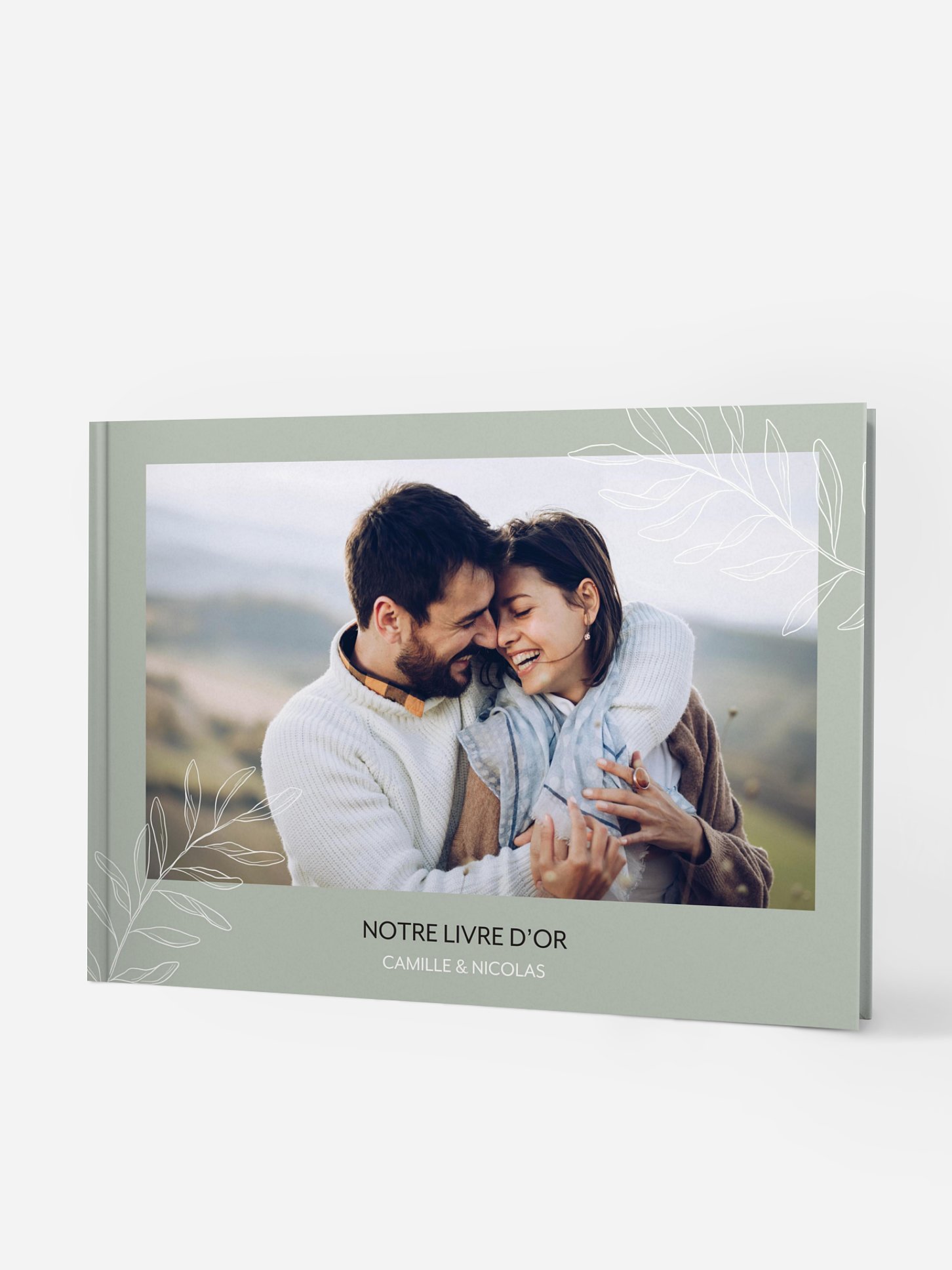 Livre d'or Calm Flowers