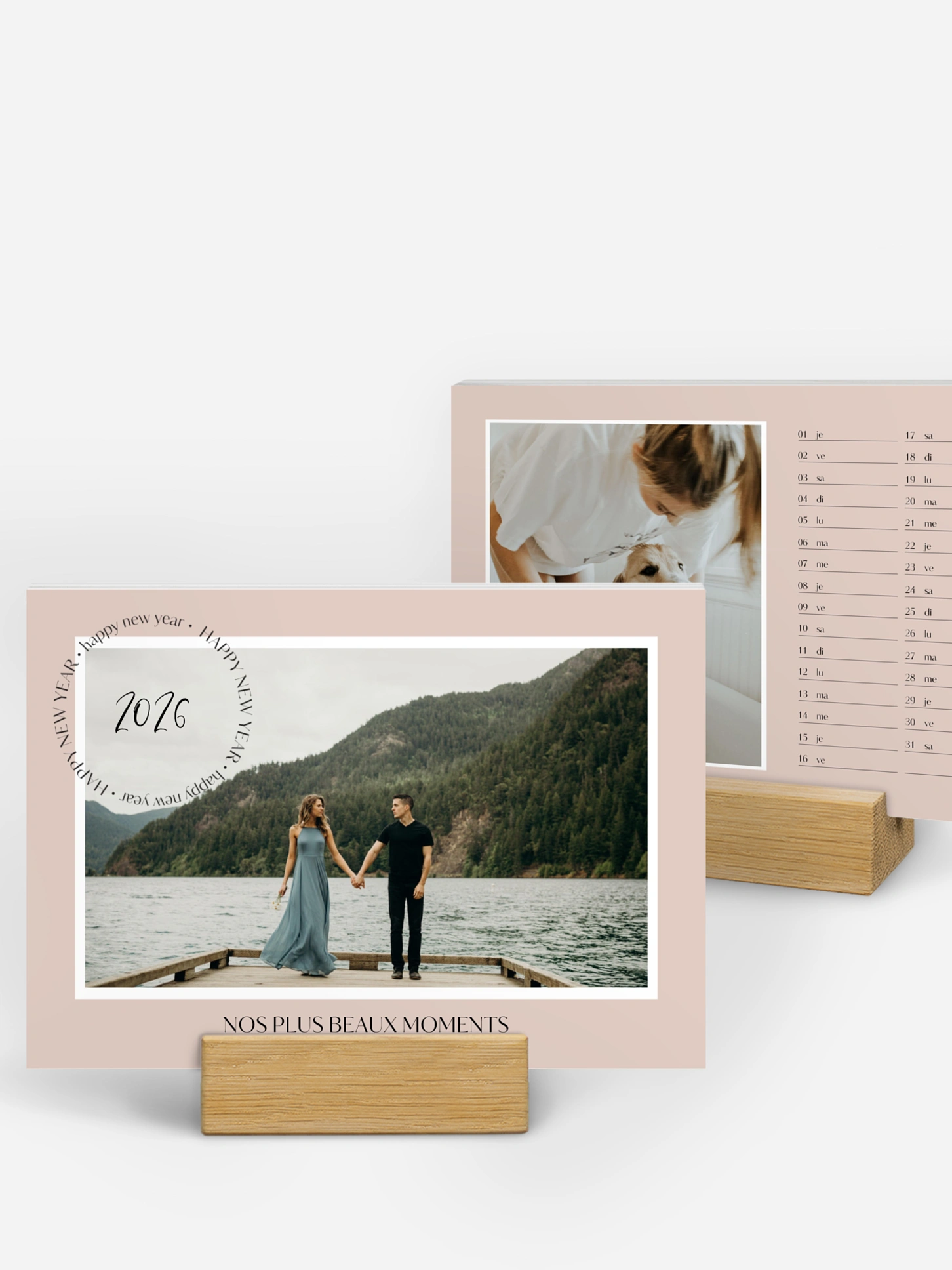 Calendrier Avec cachet