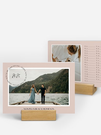 Calendrier Avec cachet