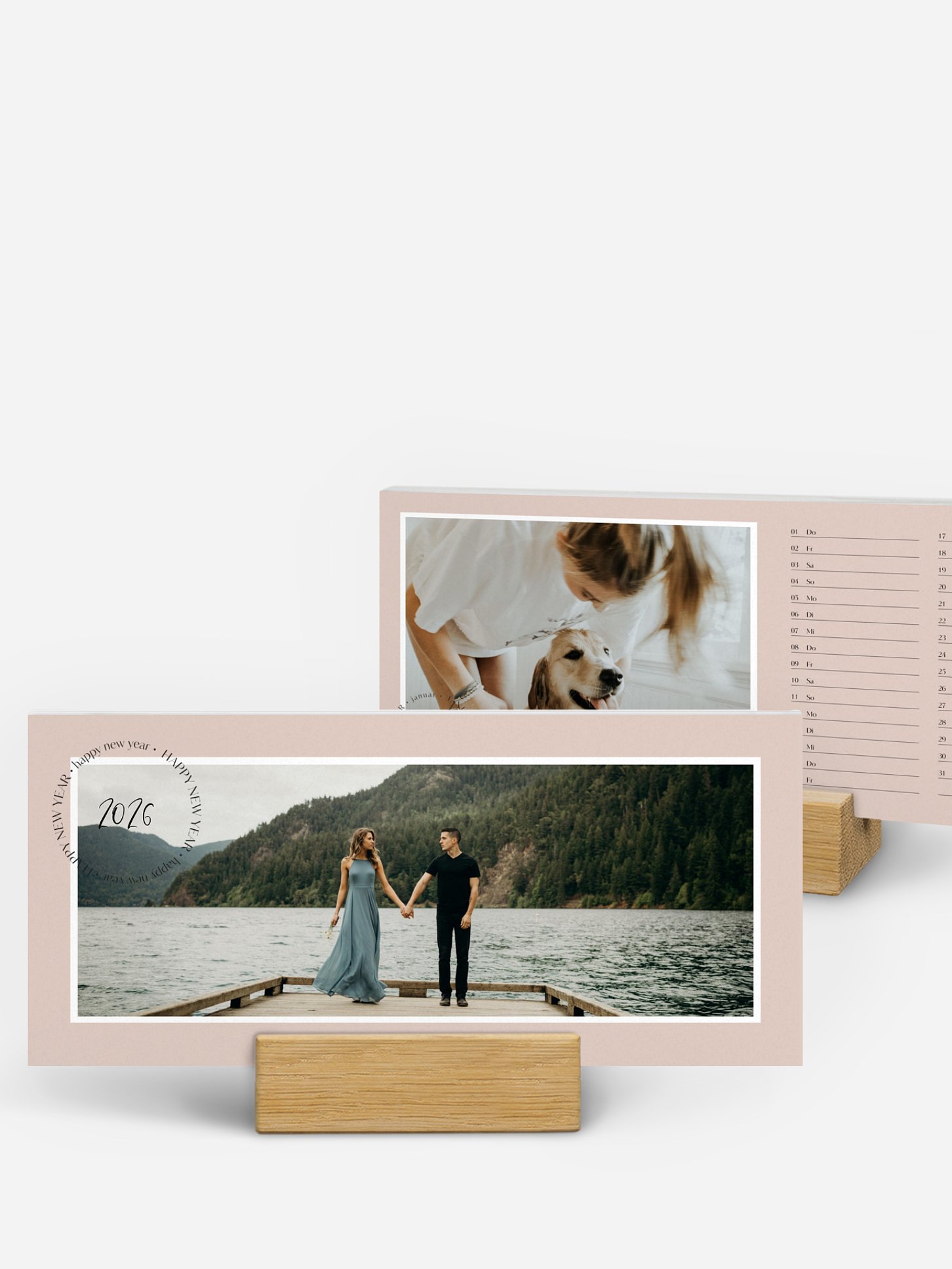 Tischkalender Soft Stamp