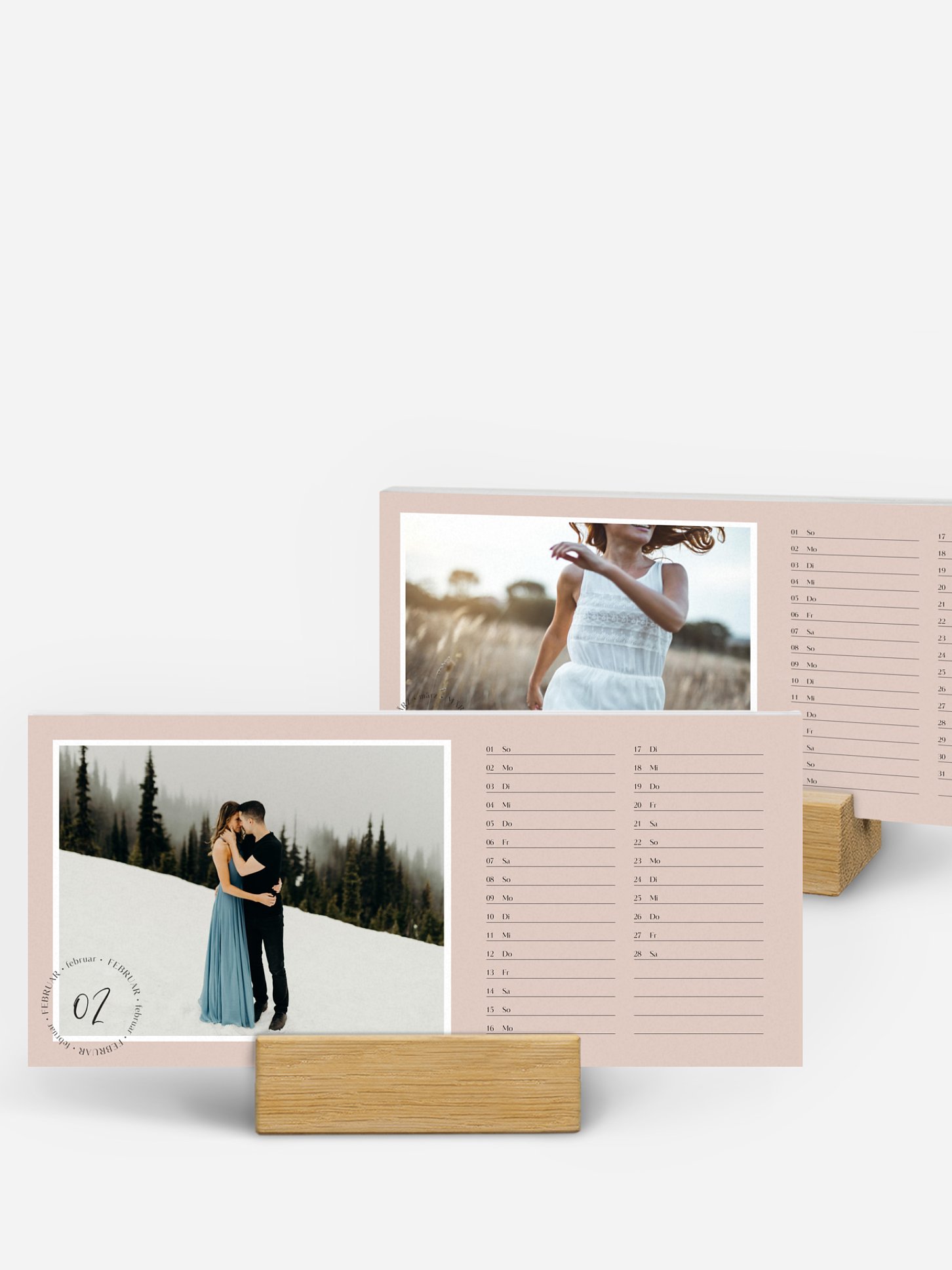 Tischkalender Soft Stamp