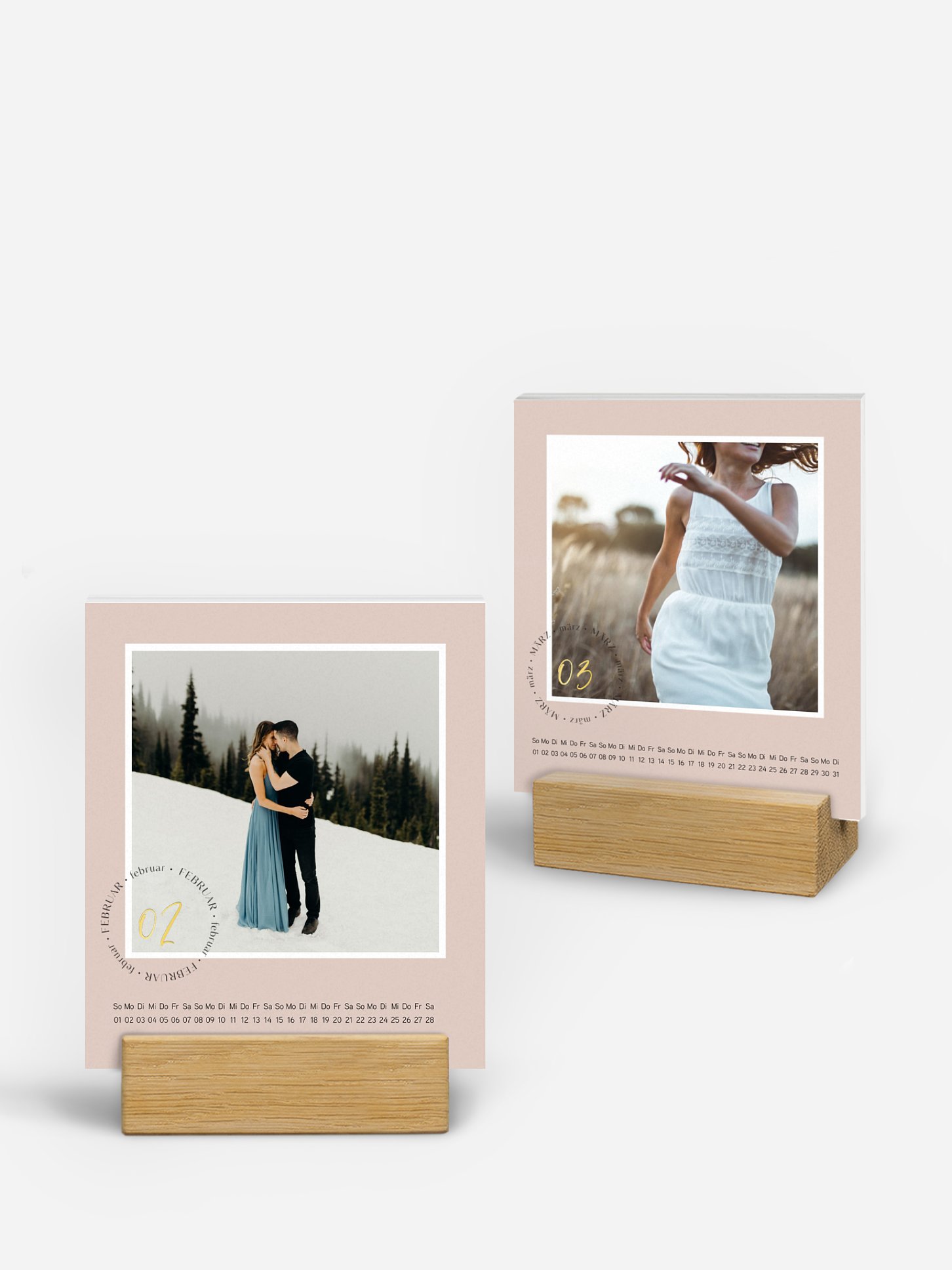 Tischkalender Soft Stamp