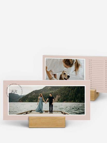 Tischkalender Soft Stamp