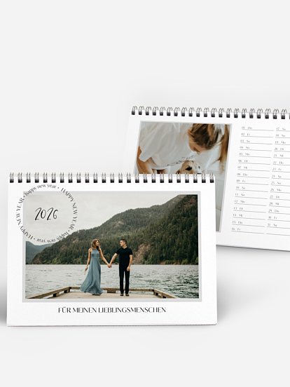 Tischkalender Soft Stamp