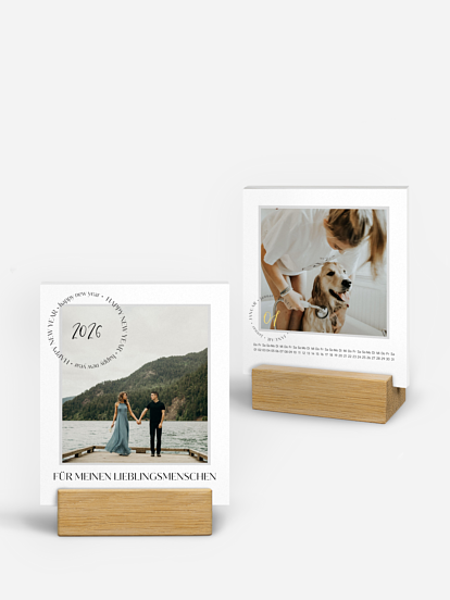 Tischkalender Soft Stamp