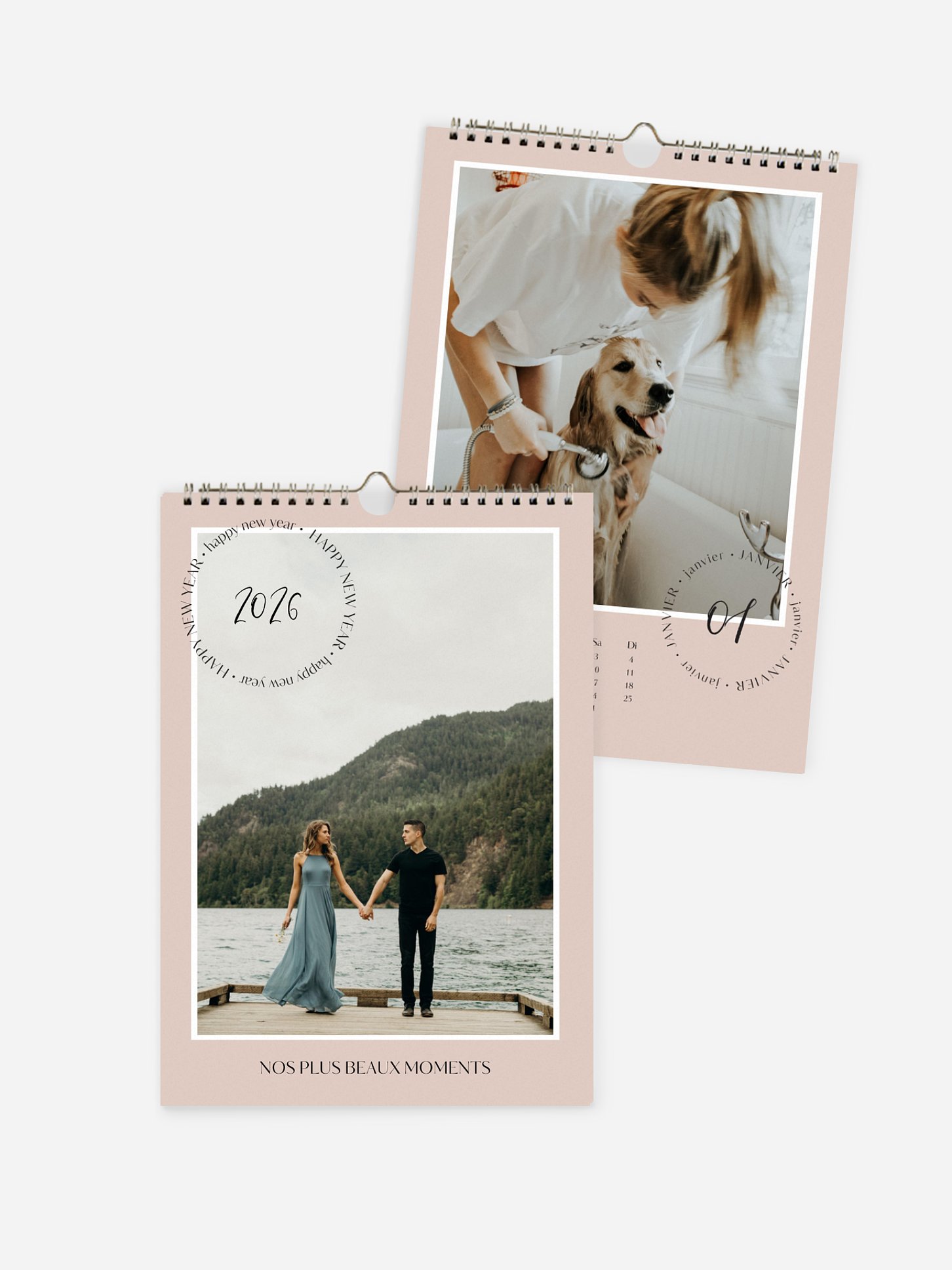 Calendrier mural Avec cachet