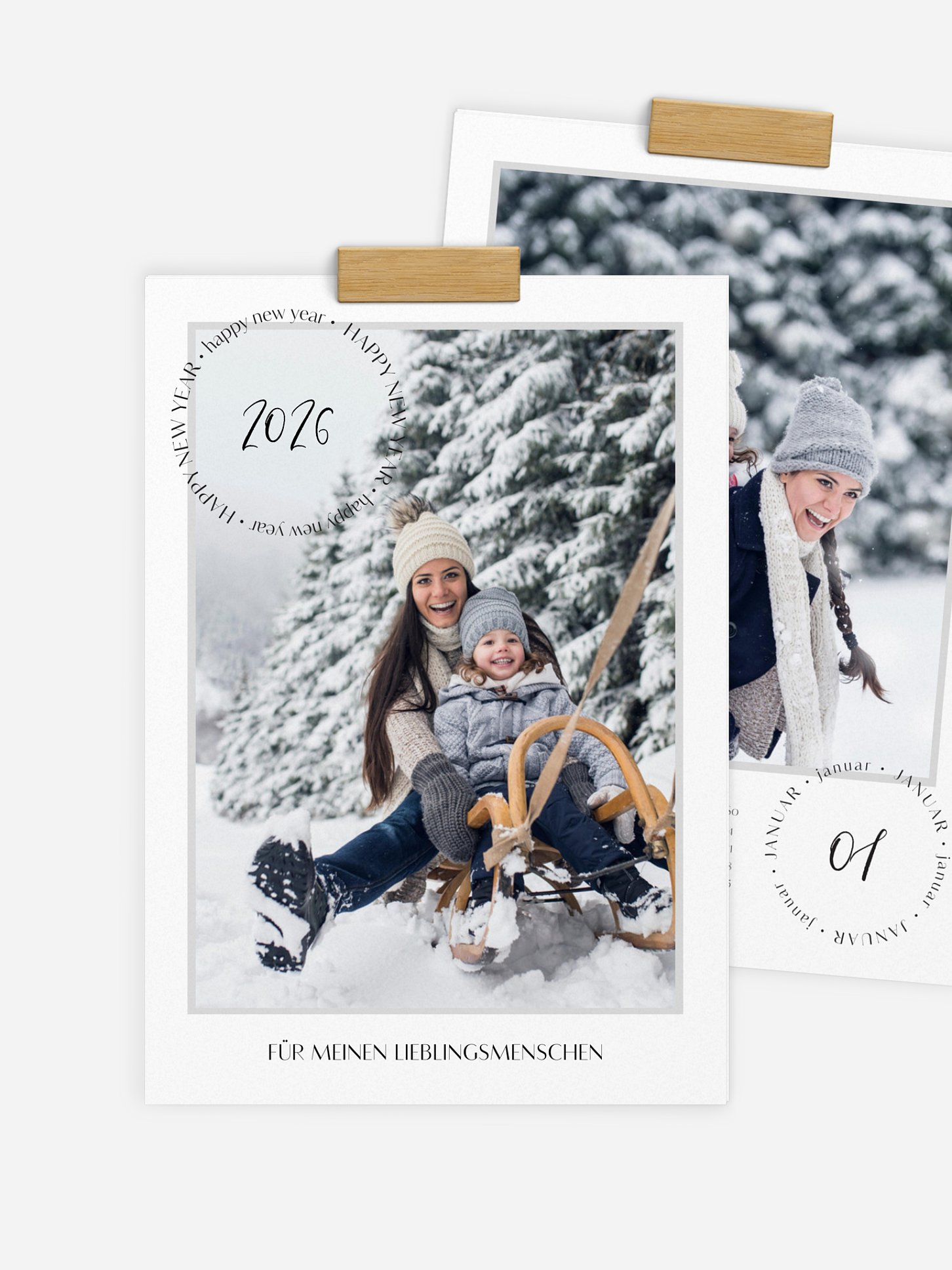 Wandkalender Soft Stamp