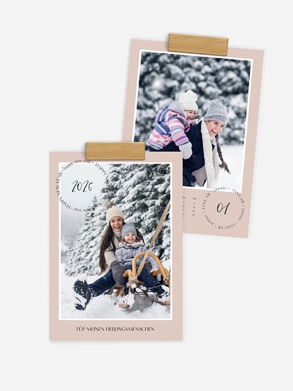 Wandkalender Soft Stamp