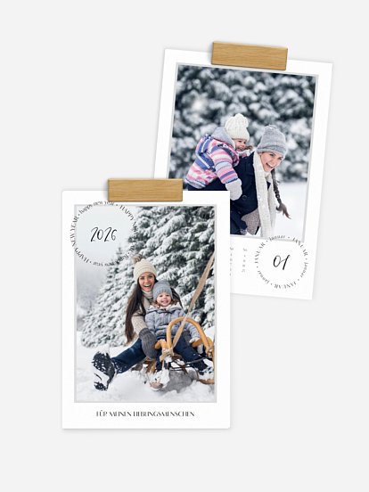 Wandkalender Soft Stamp