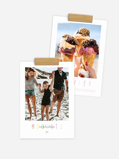 Calendrier mural Colorful