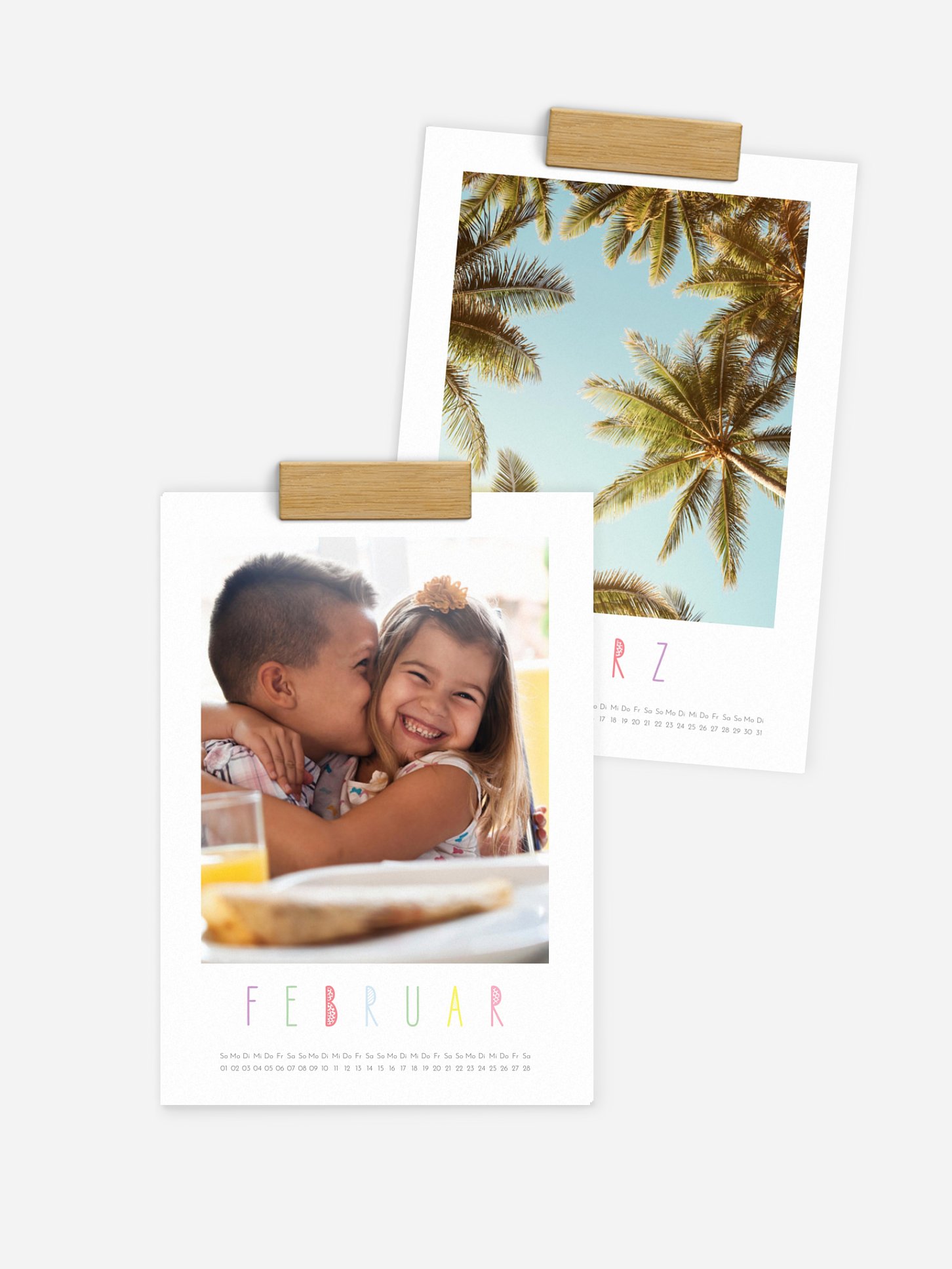 Wandkalender Colorful