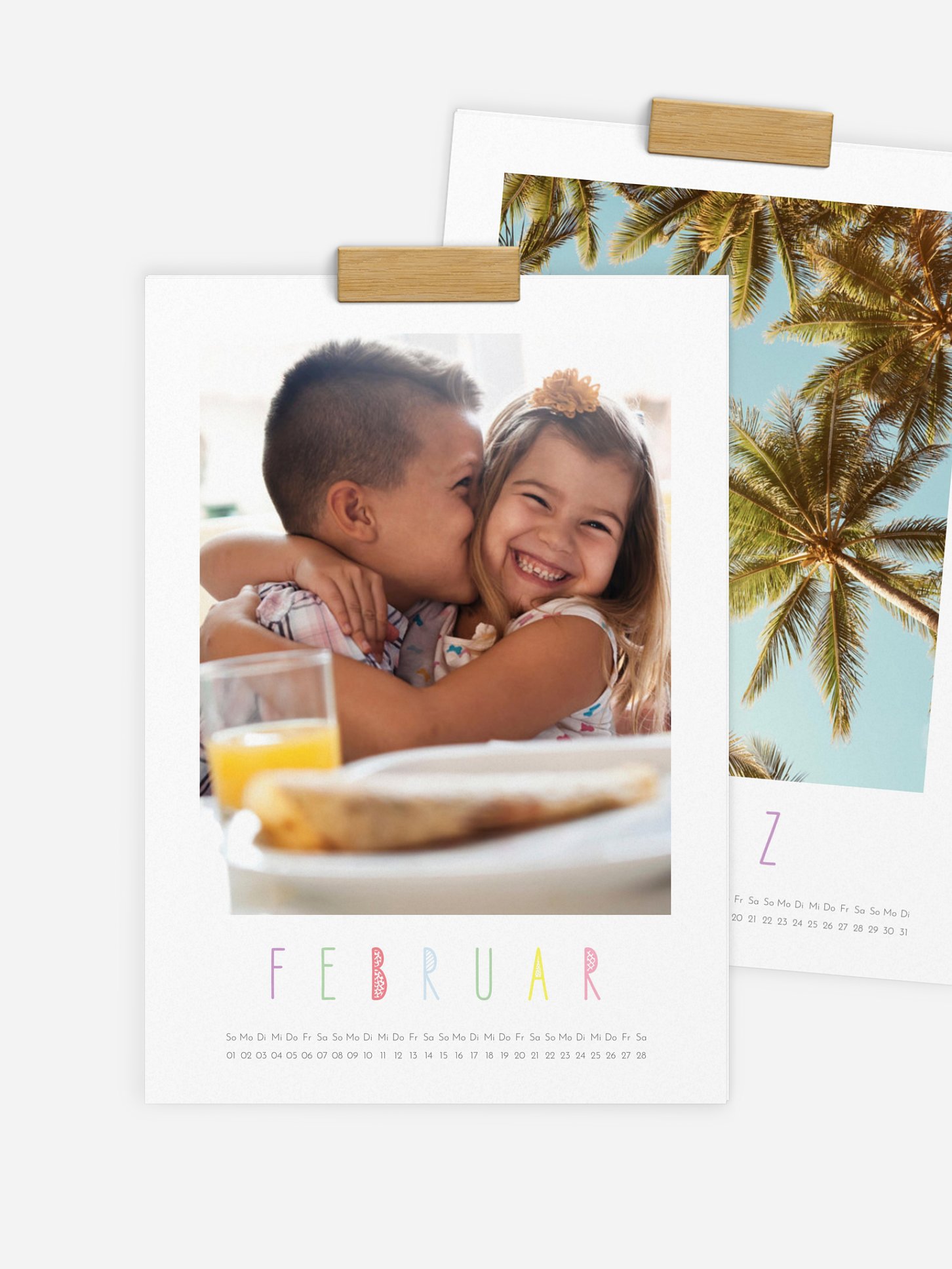 Wandkalender Colorful