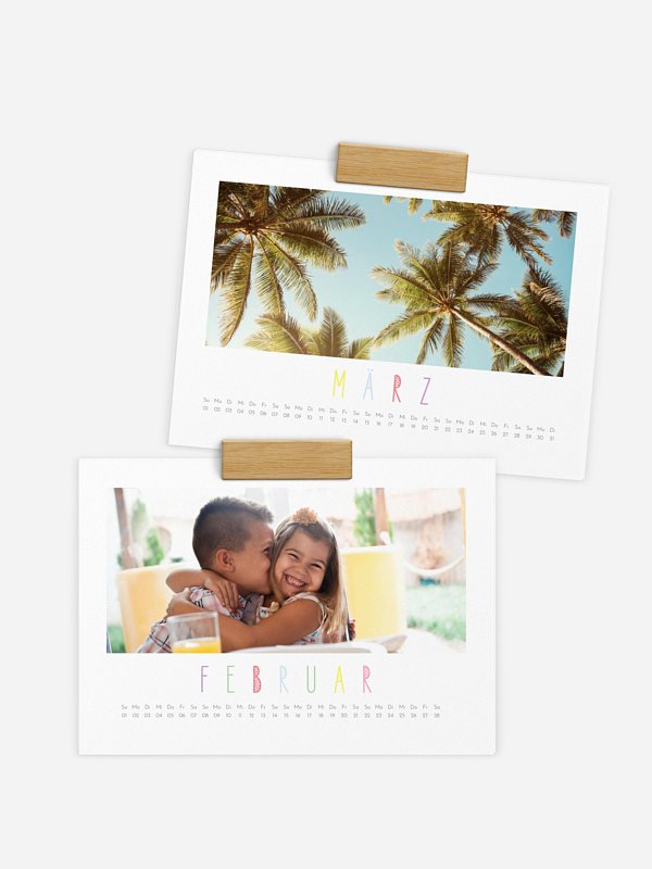 Wandkalender Colorful
