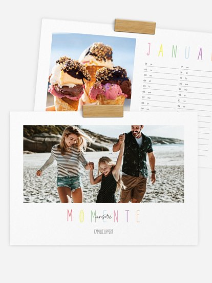 Wandkalender Colorful