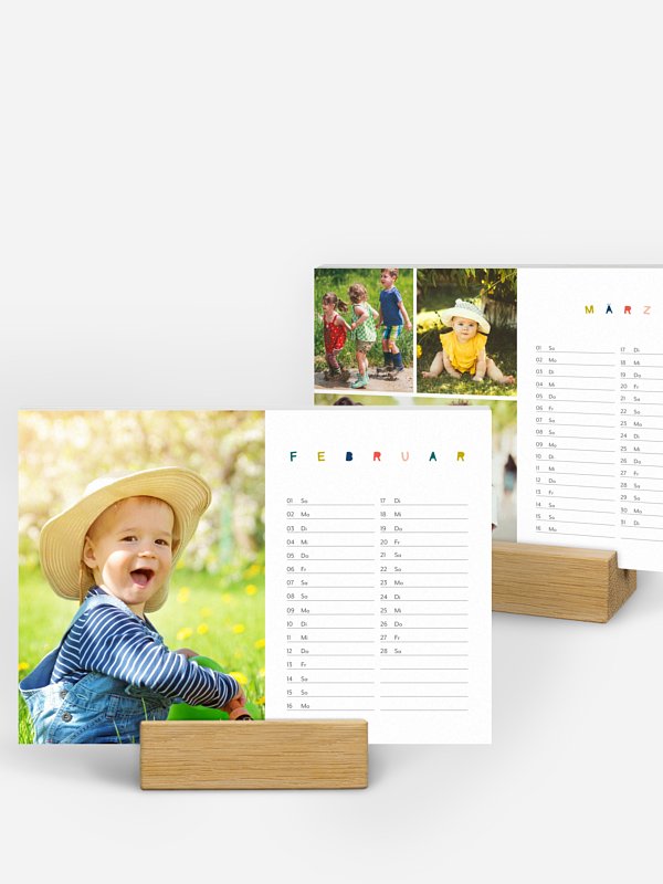 Tischkalender Buntes Jahr