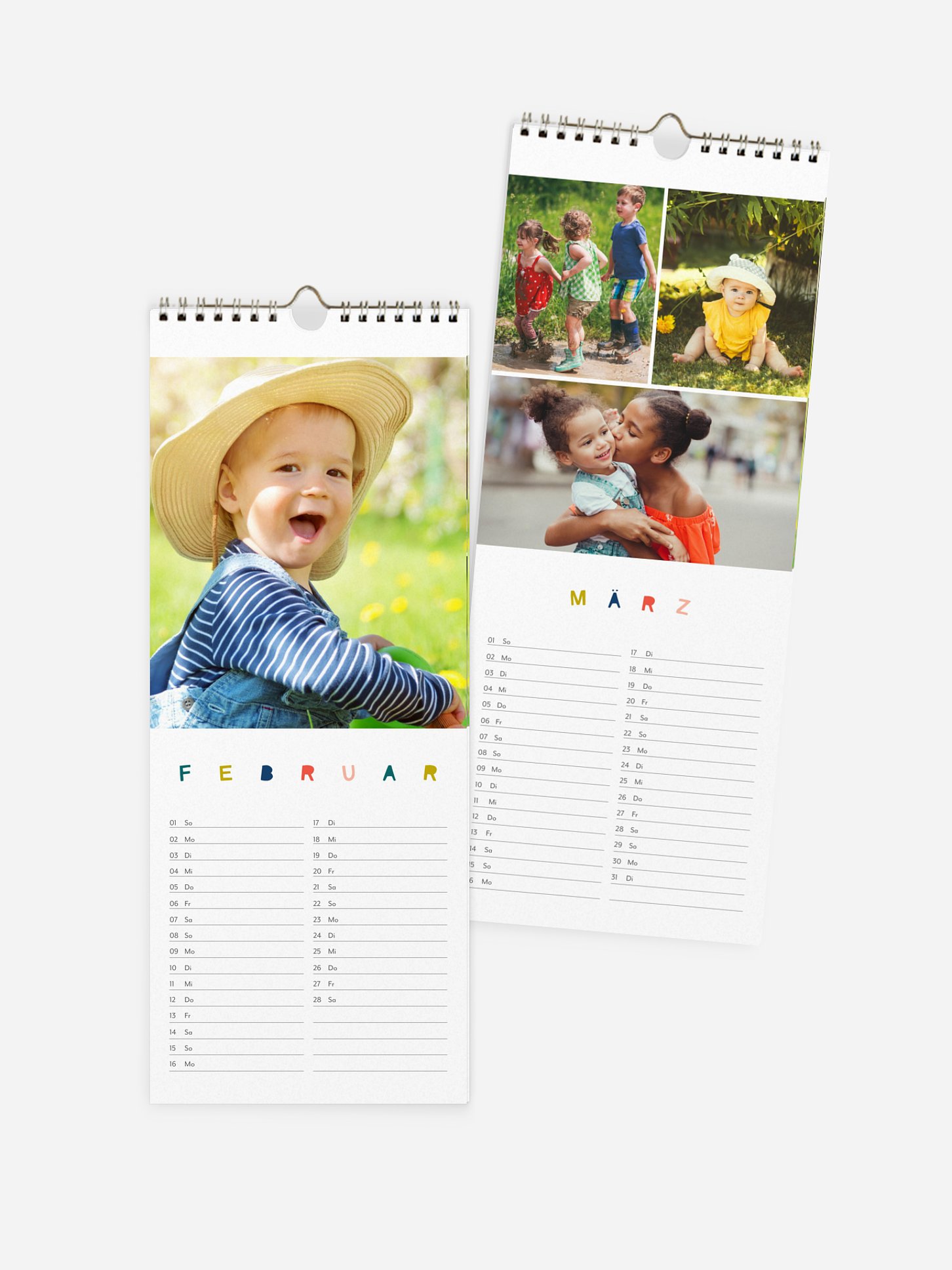 Wandkalender Buntes Jahr