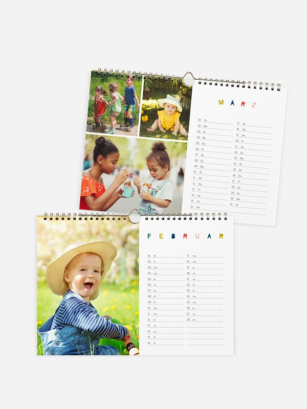Wandkalender Buntes Jahr
