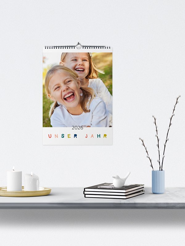 Wandkalender Buntes Jahr