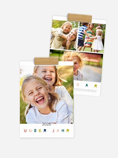 Wandkalender Buntes Jahr