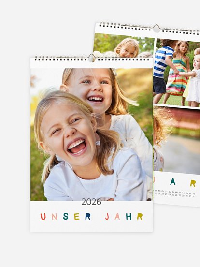 Wandkalender Buntes Jahr