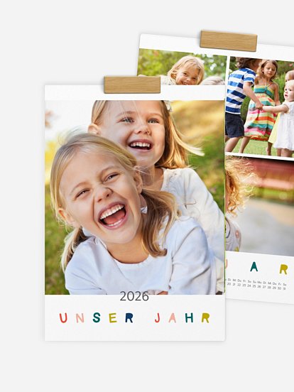 Wandkalender Buntes Jahr