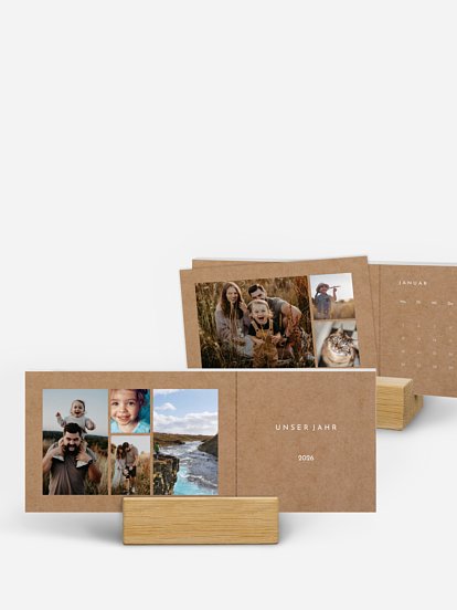 Tischkalender Minimalistic