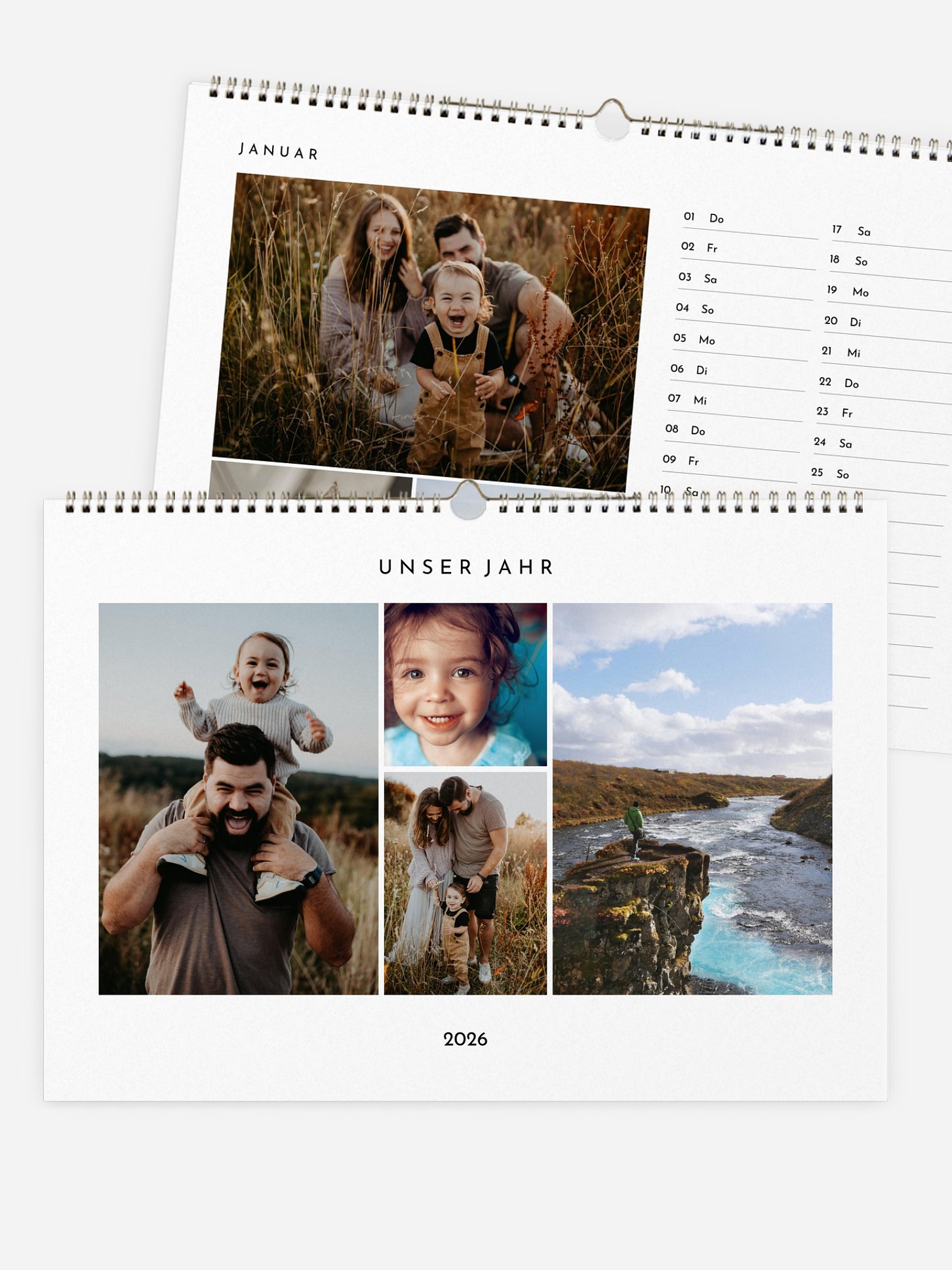 Wandkalender Minimalistic