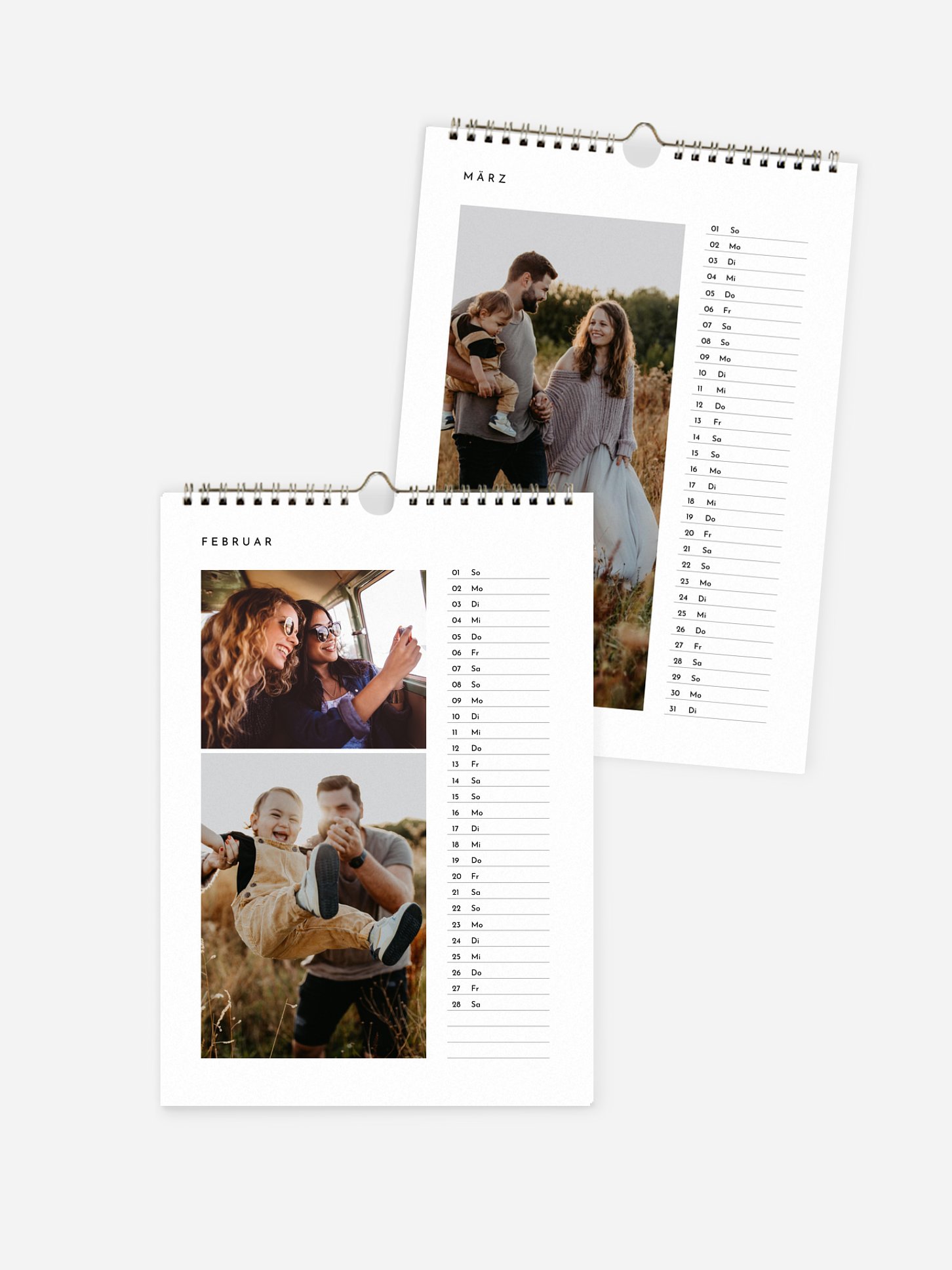 Wandkalender Minimalistic