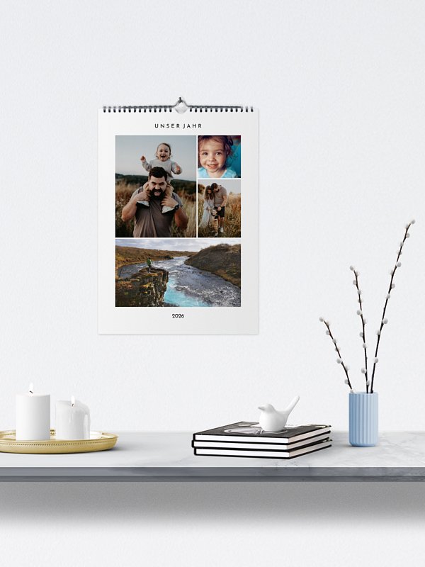 Wandkalender Minimalistic